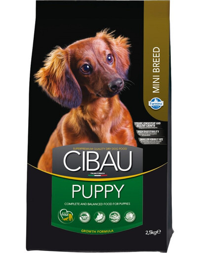 FARMINA Cibau Puppy mini per cuccioli di razza piccola 2,5kg