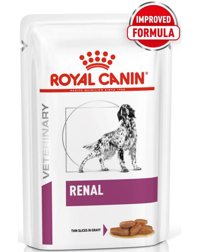 ROYAL CANIN Veterinary Diet Canine Renal 4 x 12 x 100g cibo umido per cani con insufficienza renale cronica