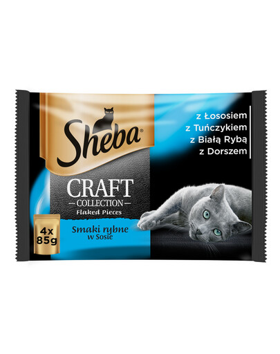 SHEBA Craft Collection Aromi di pesce 52x85 g