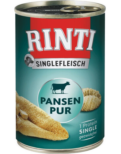 RINTI Singlefleisch Rumen Pure rumine monoproteico 6 x 400g