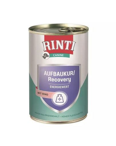 RINTI Canine Recovery beef 400 g manzo