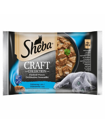 SHEBA Craft Collection Aromi di pesce 52x85 g