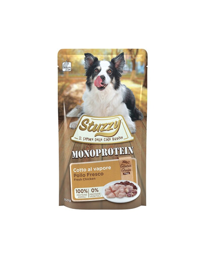 STUZZY Dog Monoprotein Pollo 150g alimento ipoallergenico per cani