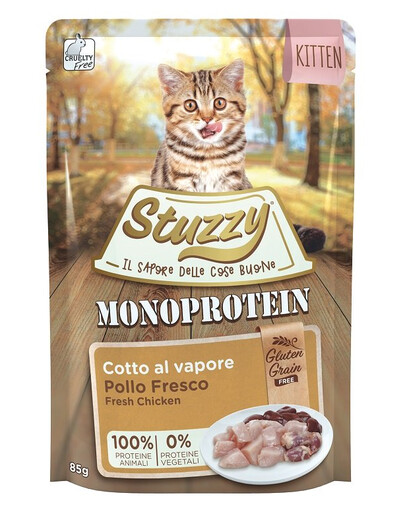 STUZZY Monoprotein Pollo per gattini 85 g