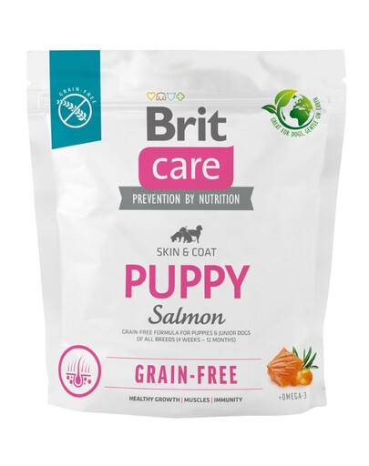 BRIT Care Grain-free Puppy con salmone 1kg