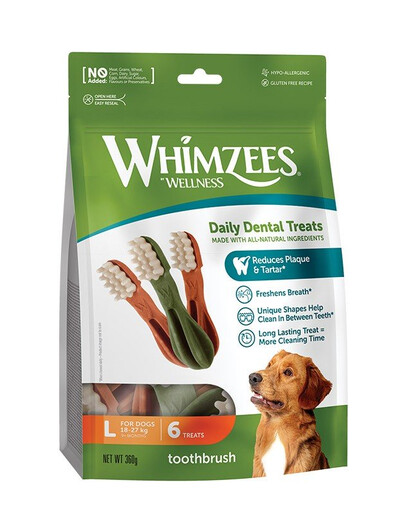 WHIMZEES Spazzolino dentale L 6 pezzi