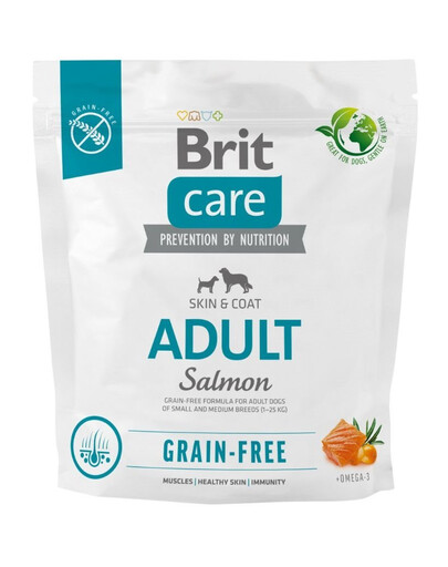 BRIT Care Grain-free Adult con salmone 1kg