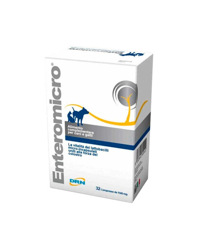 GEULINICX Enteromicro Complex 32cp. per la regolazione della flora intestinale di cani e gatti