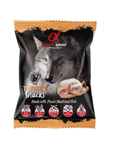 ALPHA SPIRIT Cube per cani, tacchino 50 g
