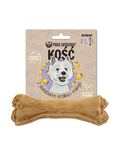 PAKA ZWIERZAKA Osso con aggiunta di coniglio e mango L-13,5 cm