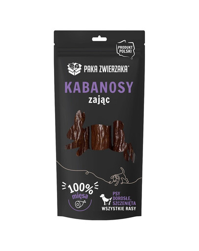 PAKA ZWIERZAKA Kabanosy di lepre per cani 3 pz.