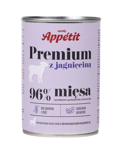 COMFY APPETIT PREMIUM con agnello 400g