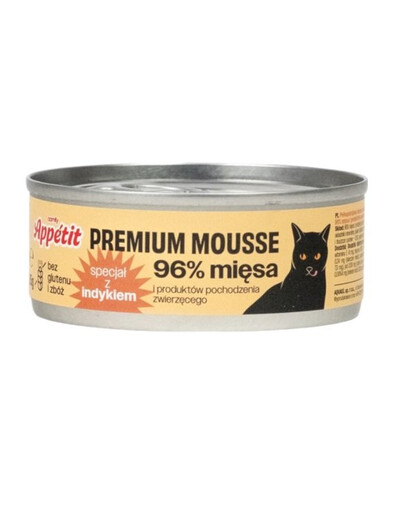 COMFY APPETIT PREMIUM Mousse di tacchino per gatti 85g