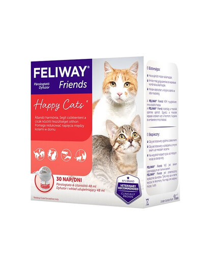 FELIWAY Friends Feromoni per aiutare a ridurre le tensioni tra i gatti Diffusore + Ricarica