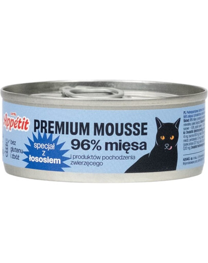 COMFY APPETIT PREMIUM Mousse con salmone per gatti 85 g