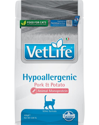 FARMINA VetLife Hypoallergenic Adult Pork 400 g