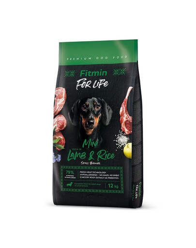 FITMIN dog For Life Lamb & Rice Mini 12kg