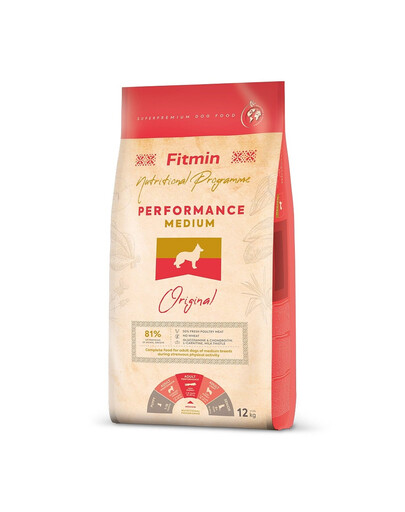 FITMIN dog medium performance 12kg