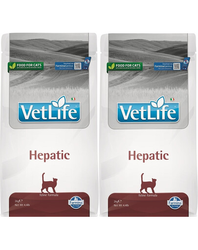 FARMINA Vet Life Cat Hepatic 2 x 2kg
