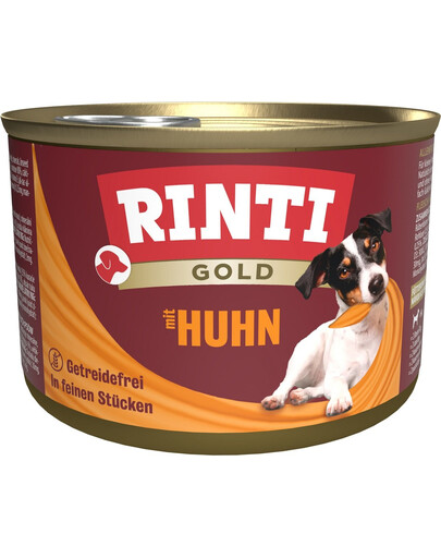 RINTI Gold Chicken Mini Pollo per razze piccole 185g