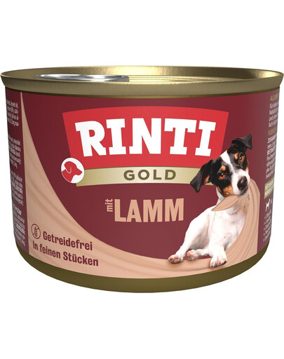 RINTI Gold Lamb Mini Agnello per cani di razze piccole 185g
