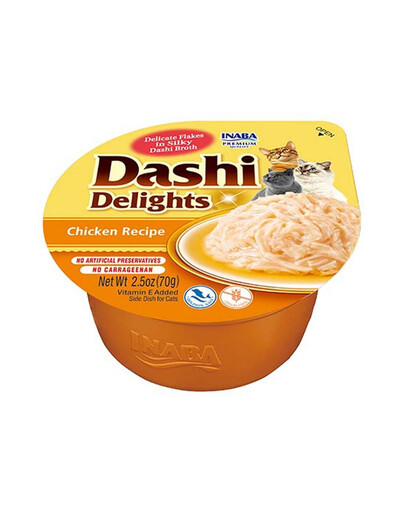 INABA Cat Dashi Delights Pollo 70g