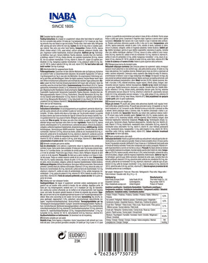 INABA Dog Meal Topper Chicken 4x14 g