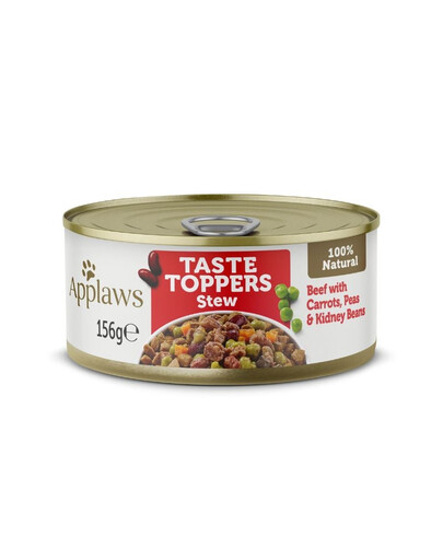 APPLAWS Taste Toppers Stufato con manzo, carote e piselli 156g