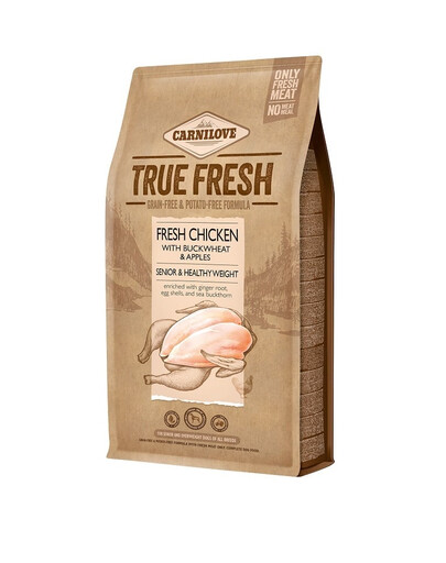 CARNILOVE True Fresh Chicken per cani anziani di tutte le razze 11,4 kg
