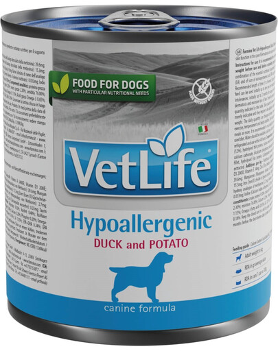 FARMINA Vet Life Hypoallergenic Duck & Potato 300g