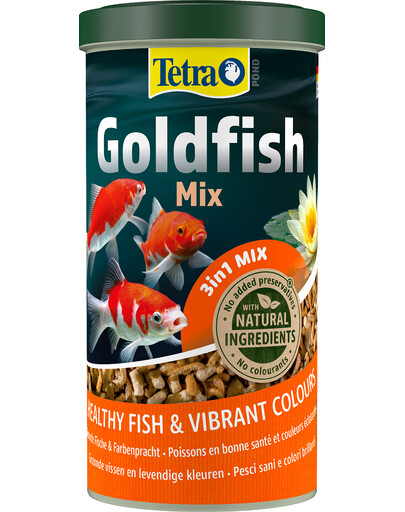 TETRA Pokarm Pond Goldfish Mix 1l Mangime completo per pesci rossi da laghetto