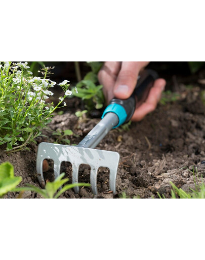 GARDENA Comfort Rastrellino ergonomico per fiori 8,5 cm