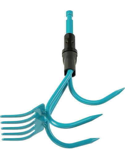 GARDENA Combisystem Rastrello 2 in 1 con artigli