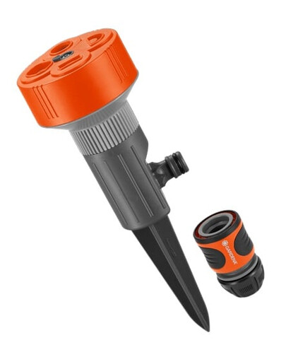 GARDENA Classic Irrigatore Twist a 4 funzioni con connettore