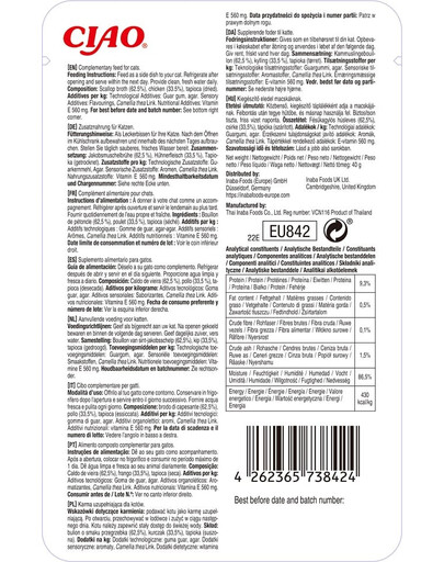 INABA CIAO Stew con pollo 40g