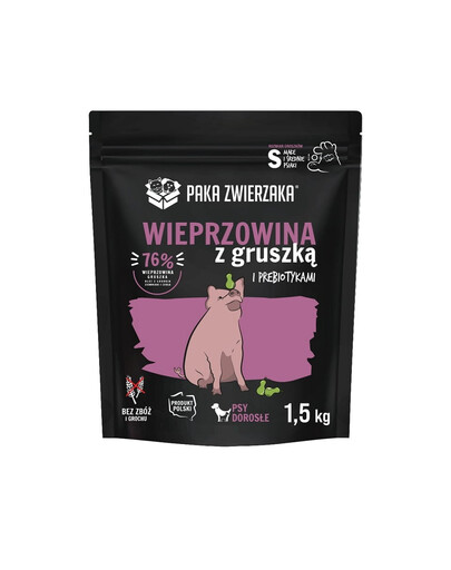 PAKA ZWIERZAKA Seventh Heaven Maiale con pera S 1,5 kg