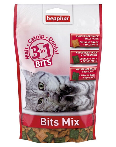 BEAPHAR Bits mix 150 g snack per gatti 3 in 1