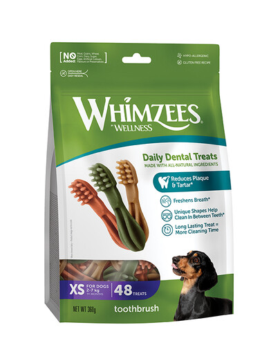 WHIMZEES Spazzolino dentale XS 48 pezzi