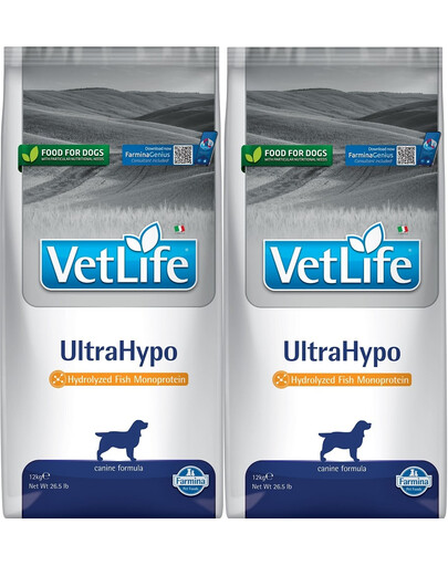 FARMINA Vet Life UltraHypo Dog 2 x 12kg