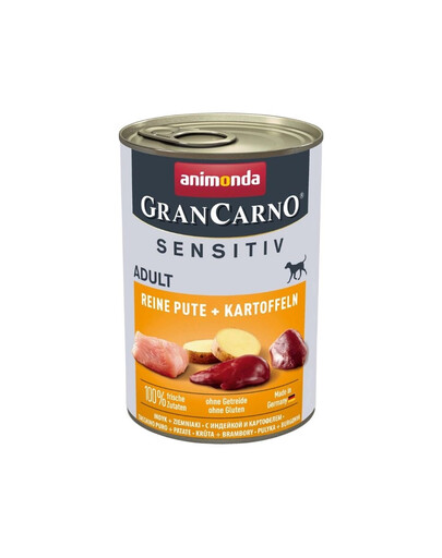 ANIMONDA Grancarno Sensitive tacchino con patate 400g
