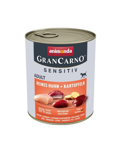 ANIMONDA Grancarno Sensitive Pollo con patate 800 g