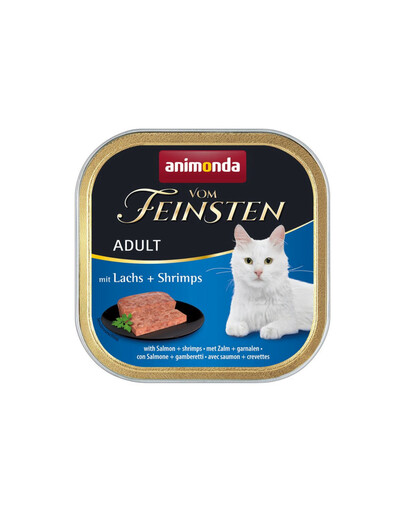 ANIMONDA vom Feinsten Adult Salmone con gamberetti 100 g