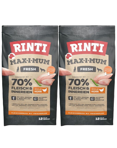 RINTI MAX-I-MUM Pollo 2 x 12kg