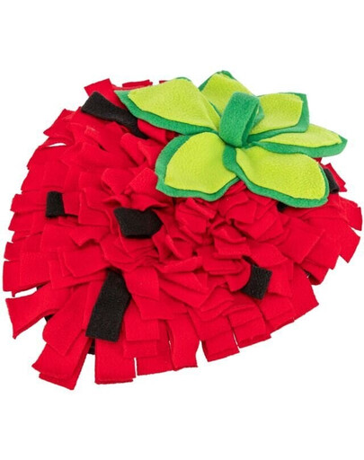 TRIXIE Tappeto olfattivo per cavie e conigli fragola rossa 33 × 40cm