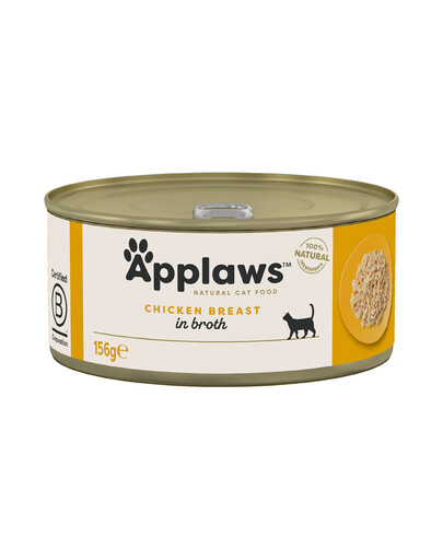 APPLAWS Cibo umido per gatti 156g Petto di pollo