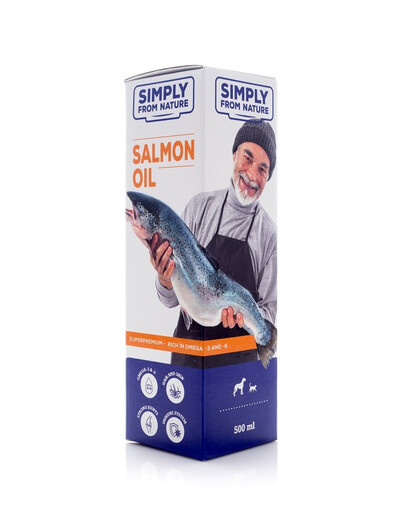 SIMPLY FROM NATURE Salmon oil Olio di salmone 500 ml
