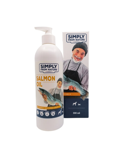 SIMPLY FROM NATURE Salmon oil Olio di salmone 500 ml
