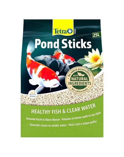 TETRA Pond Sticks 25l Mangime per pesci da laghetto