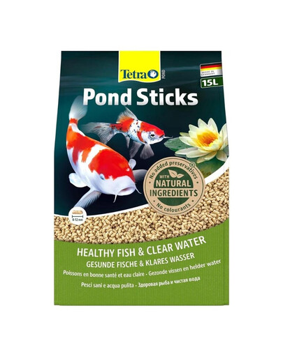 TETRA Pond Sticks 15l Mangime per pesci da laghetto