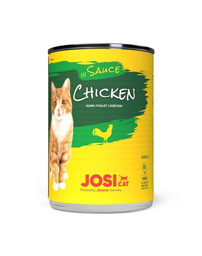 JOSERA JosiCat Pollo in salsa 415g per gatti adulti